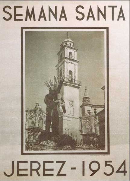 Cartel de la Semana Santa de Jerez de la Frontera de 1954