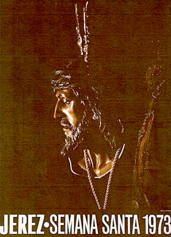 Cartel de la Semana Santa de Jerez de la Frontera de 1973