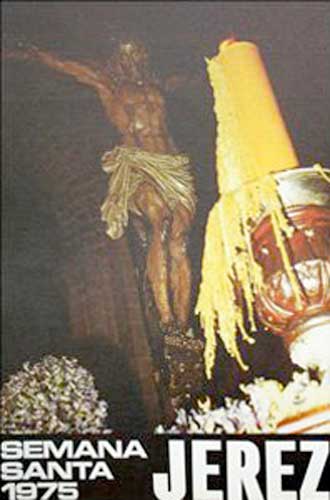 Cartel de la Semana Santa de Jerez de la Frontera de 1975