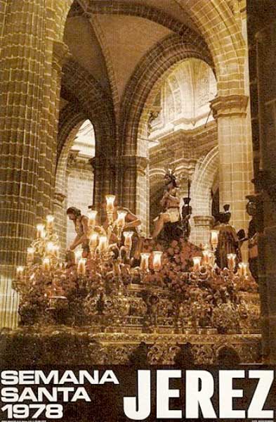 Cartel de la Semana Santa de Jerez de la Frontera de 1978