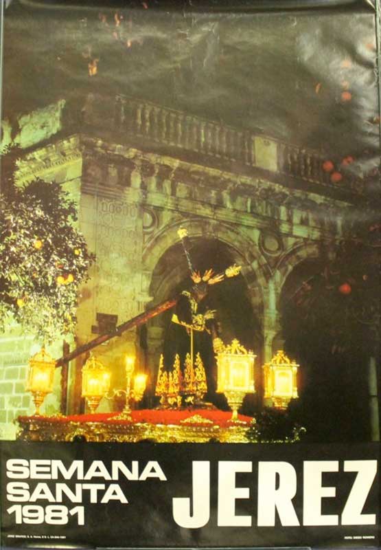 Cartel de la Semana Santa de Jerez de la Frontera de 1981