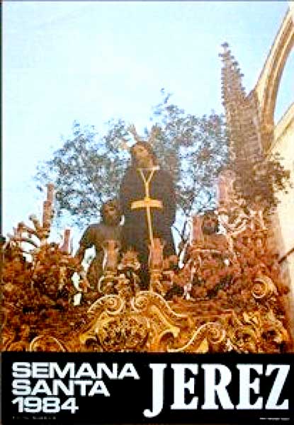Cartel de la Semana Santa de Jerez de la Frontera de 1984