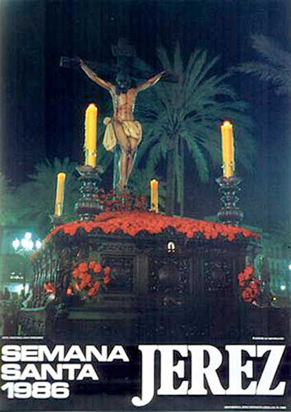 Cartel de la Semana Santa de Jerez de la Frontera de 1986