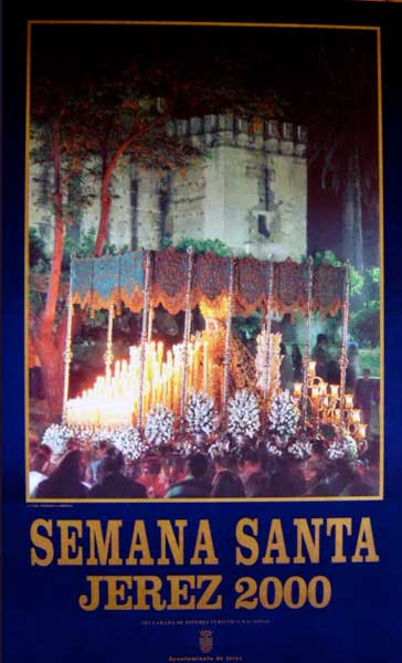 Cartel de la Semana Santa de Jerez de la Frontera de 2000