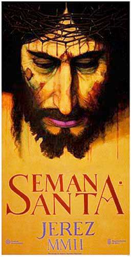 Cartel de la Semana Santa de Jerez de la Frontera de 2002