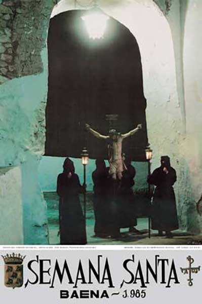 Cartel de la Semana Santa de Baena de 1985
