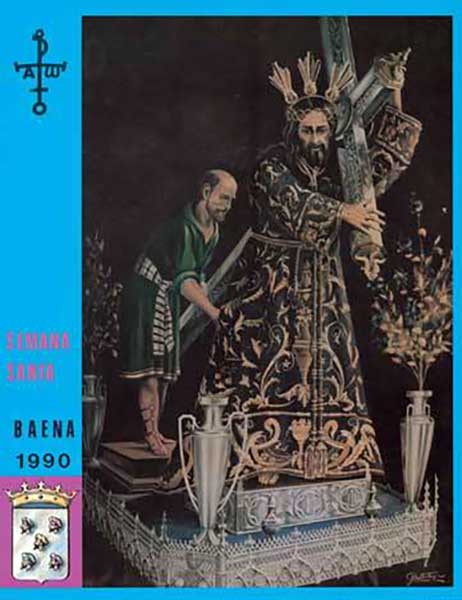 Cartel de la Semana Santa de Baena de 1990