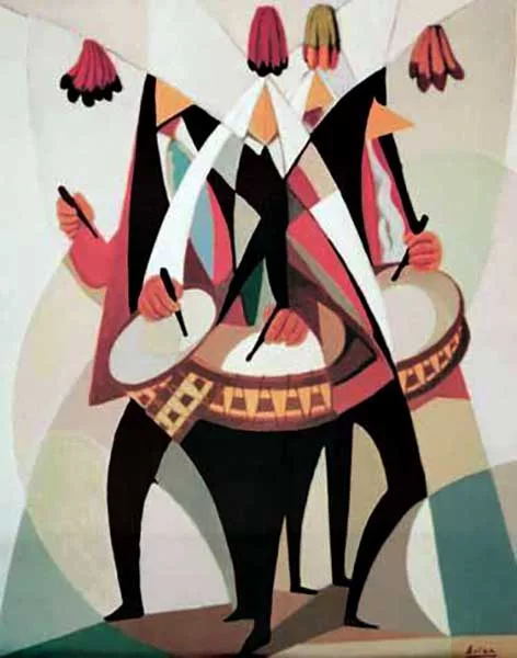 Cartel de la Semana Santa de Baena de 1992