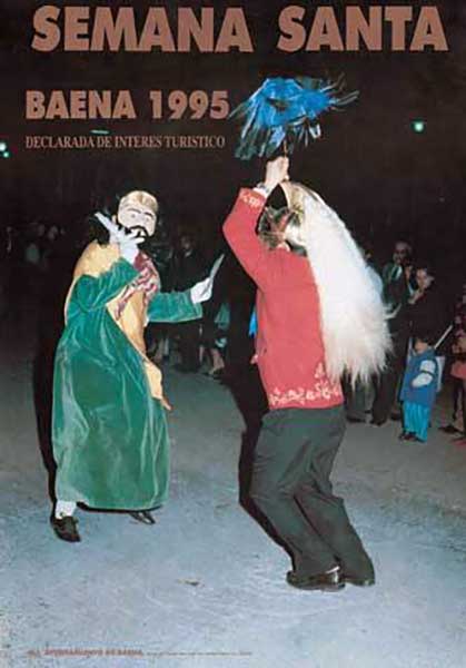 Cartel de la Semana Santa de Baena de 1995