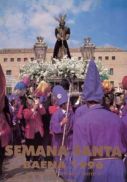 Cartel de la Semana Santa de Baena de 1996