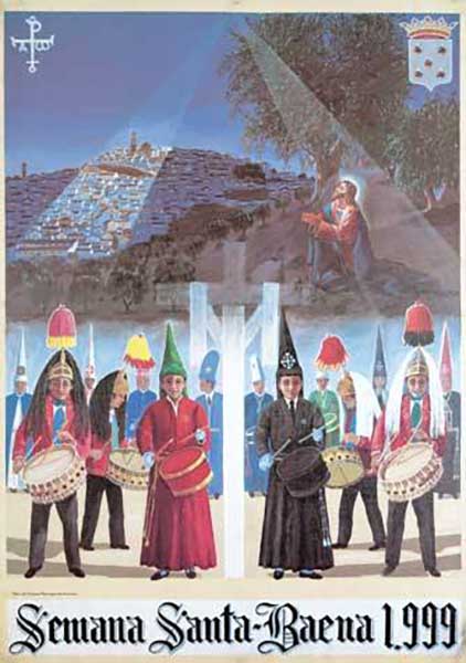 Cartel de la Semana Santa de Baena de 1999