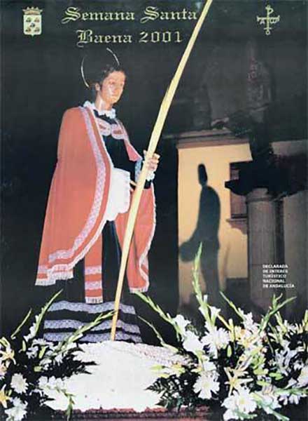 Cartel de la Semana Santa de Baena de 2001