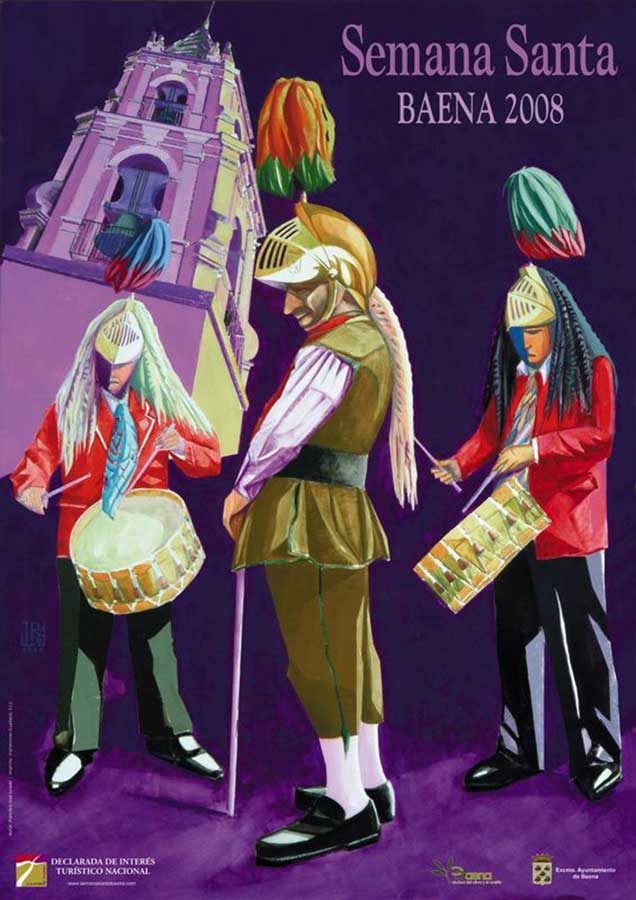 Cartel de la Semana Santa de Baena de 2008