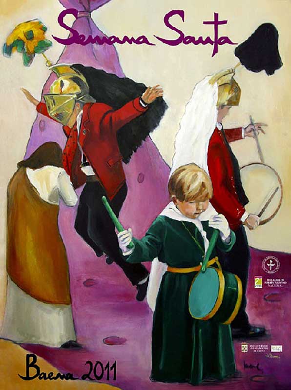 Cartel de la Semana Santa de Baena de 2011