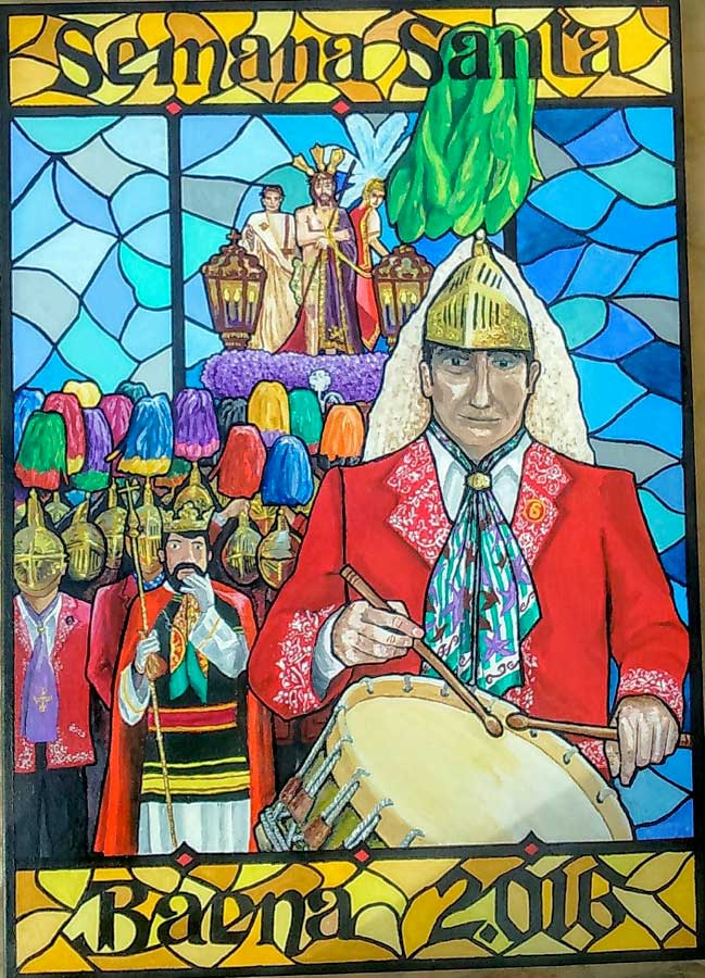 Cartel de la Semana Santa de Baena de 2016