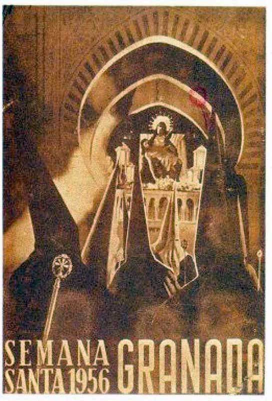 Cartel de la Semana Santa de Granada de 1956