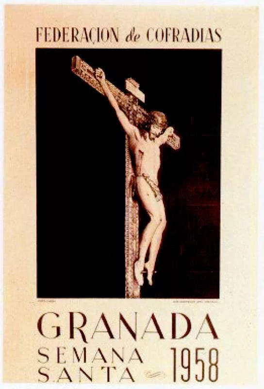 Cartel de la Semana Santa de Granada de 1958