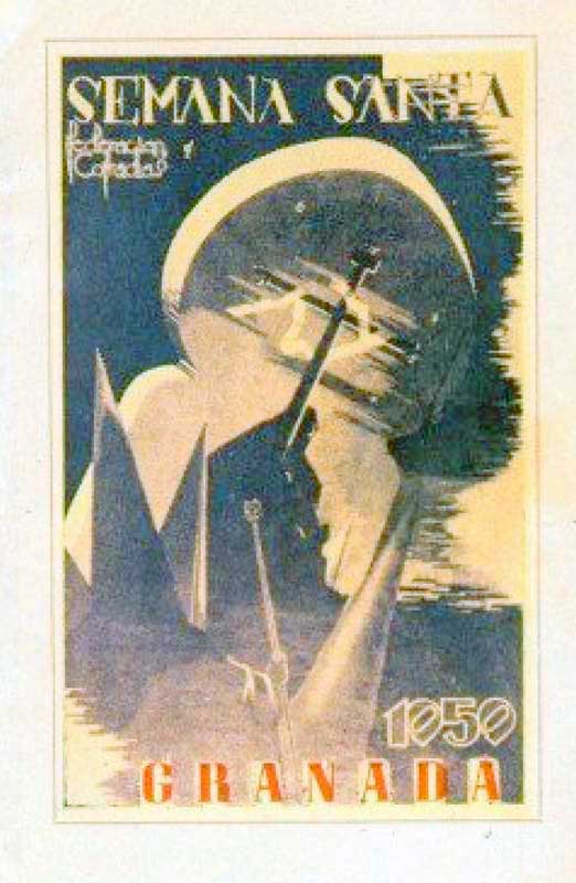 Cartel de la Semana Santa de Granada de 1959