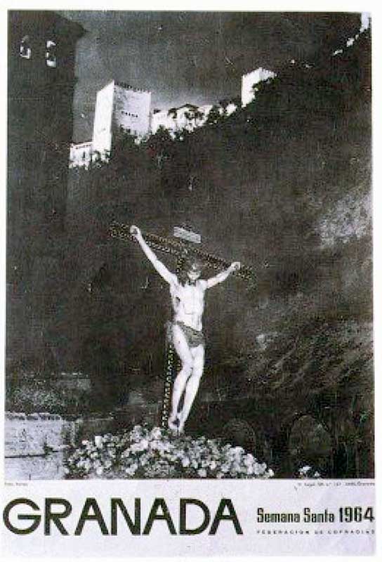 Cartel de la Semana Santa de Granada de 1964