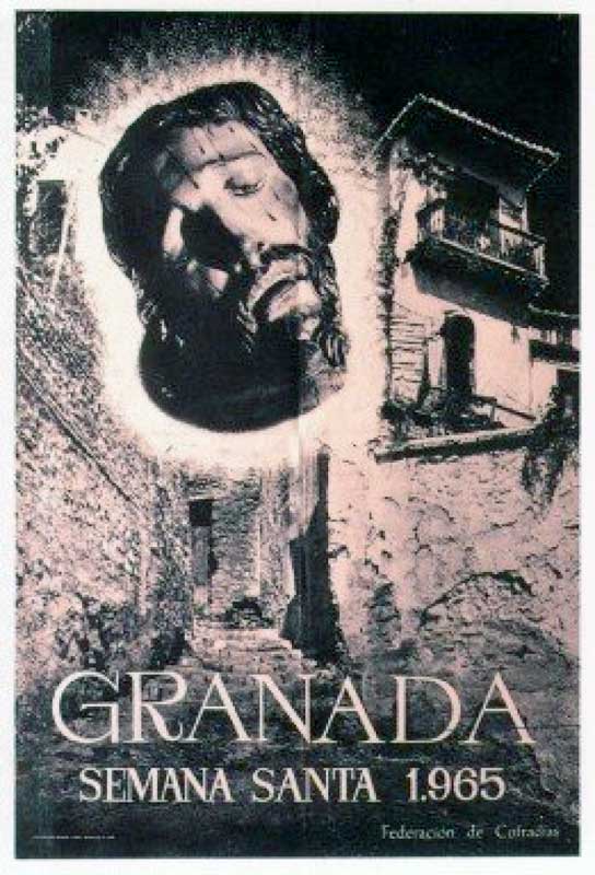 Cartel de la Semana Santa de Granada de 1965