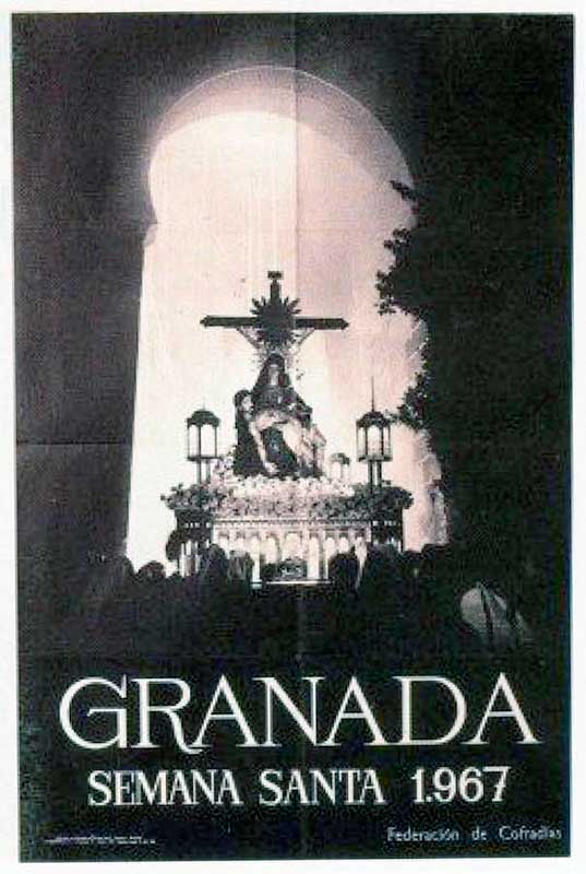 Cartel de la Semana Santa de Granada de 1967