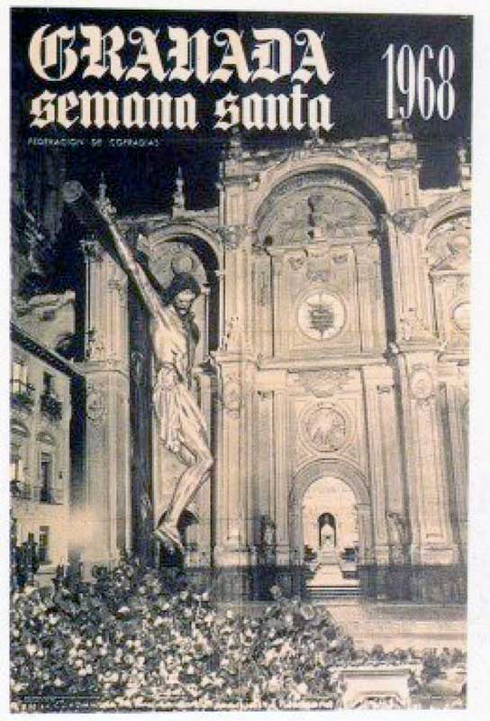 Cartel de la Semana Santa de Granada de 1968