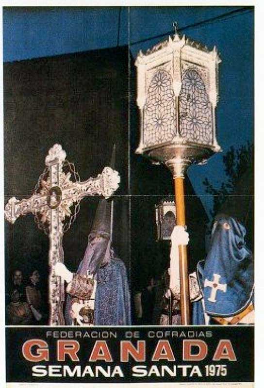 Cartel de la Semana Santa de Granada de 1975