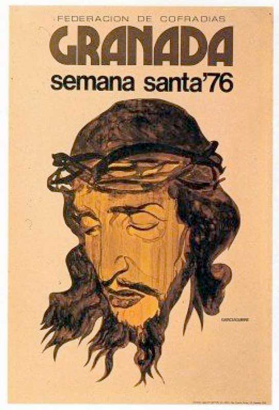Cartel de la Semana Santa de Granada de 1976