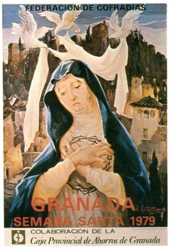 Cartel de la Semana Santa de Granada de 1979