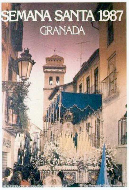 Cartel de la Semana Santa de Granada de 1987