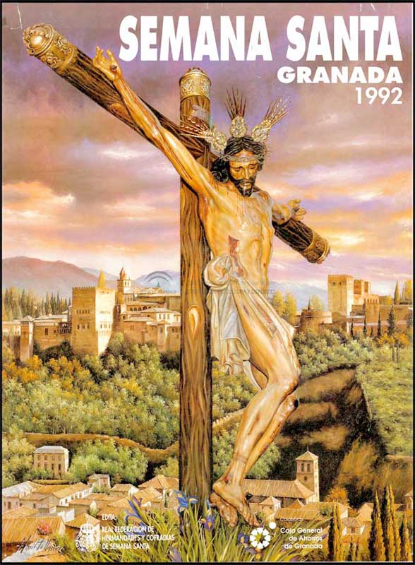 Cartel de la Semana Santa de Granada de 1992
