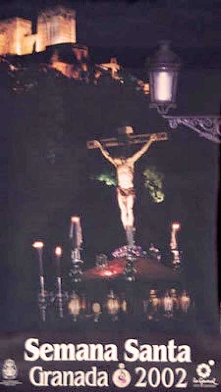 Cartel de la Semana Santa de Granada de 2002