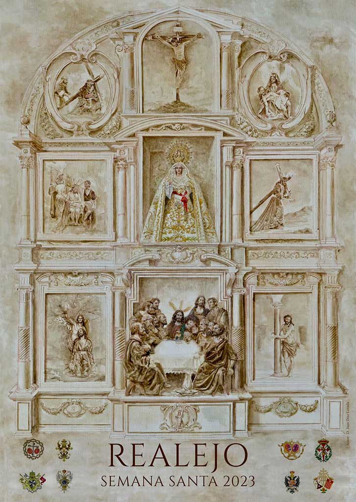 Cartel de la Semana Santa de Granada de 2023
