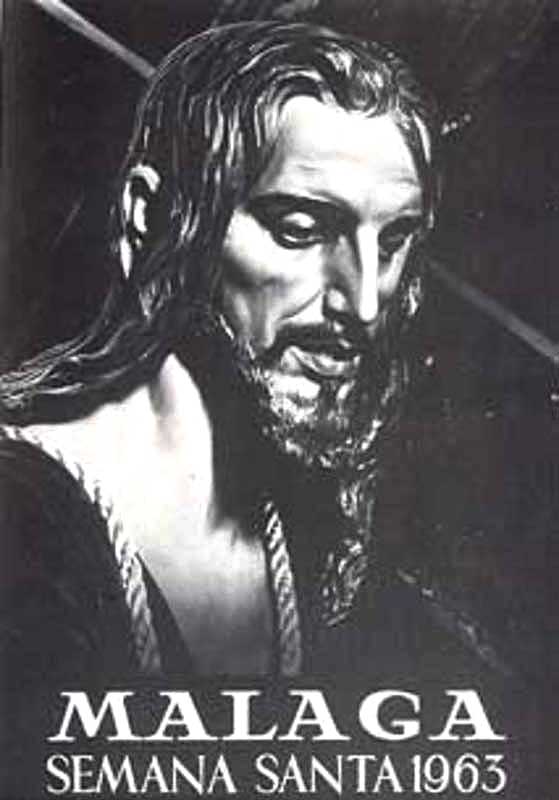Cartel de la Semana Santa de Málaga de 1963
