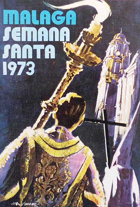 Cartel de la Semana Santa de Málaga de 1973