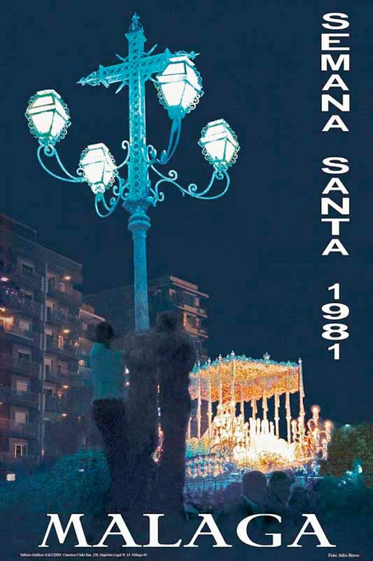 Cartel de la Semana Santa de Málaga de 1981