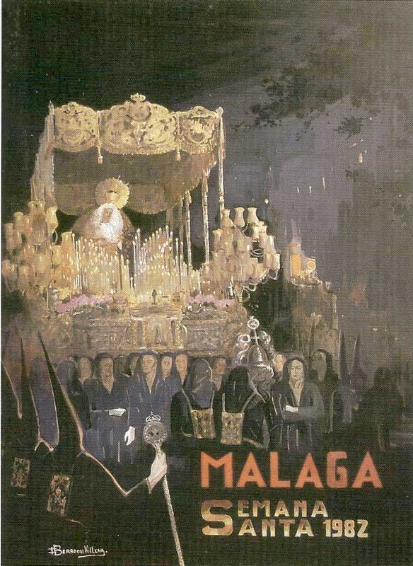 Cartel de la Semana Santa de Málaga de 1982