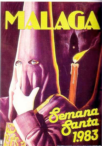 Cartel de la Semana Santa de Málaga de 1983