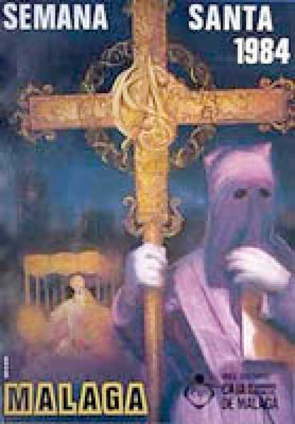 Cartel de la Semana Santa de Málaga de 1984