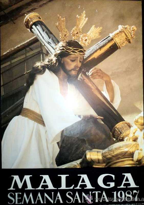 Cartel de la Semana Santa de Málaga de 1987