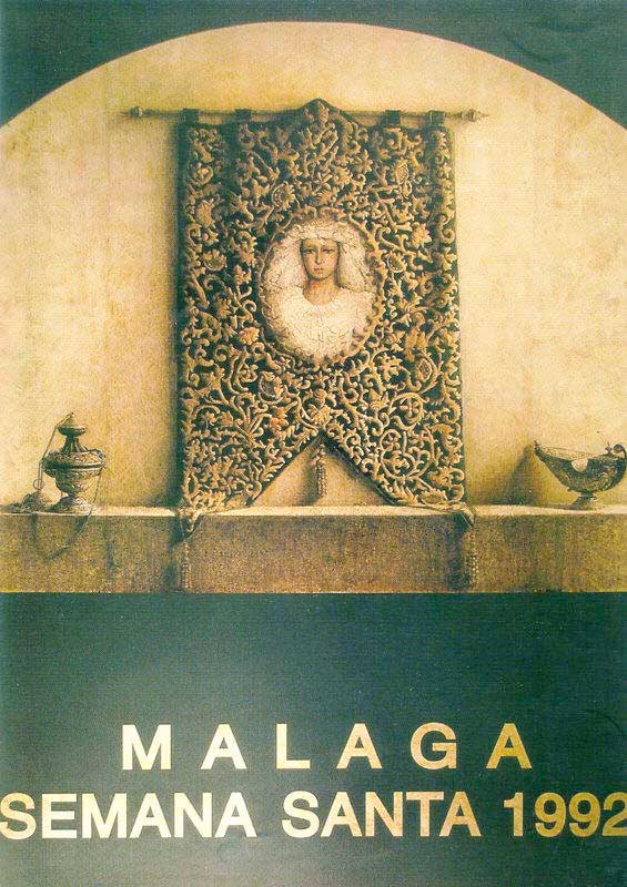 Cartel de la Semana Santa de Málaga de 1992