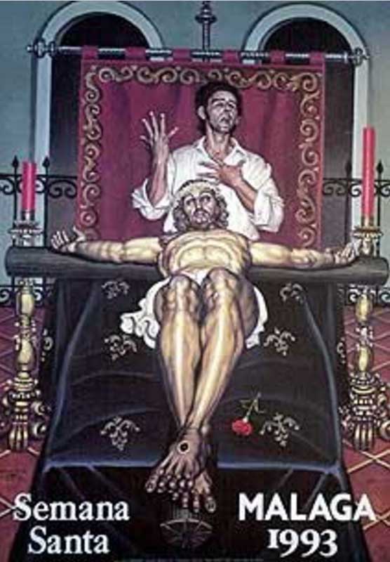 Cartel de la Semana Santa de Málaga de 1993