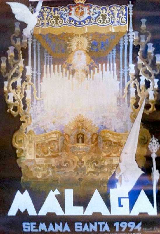 Cartel de la Semana Santa de Málaga de 1994