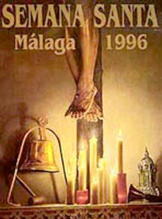 Cartel de la Semana Santa de Málaga de 1996