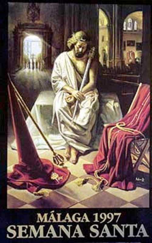 Cartel de la Semana Santa de Málaga de 1997