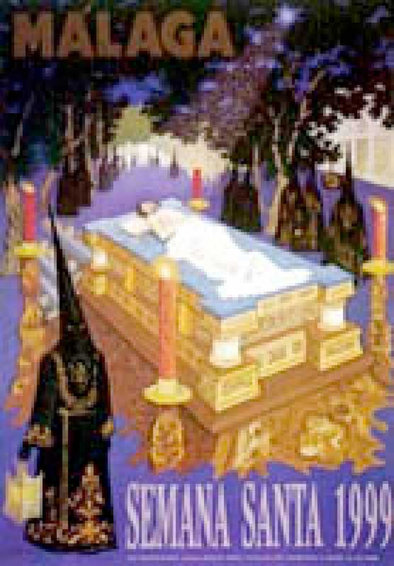 Cartel de la Semana Santa de Málaga de 1999