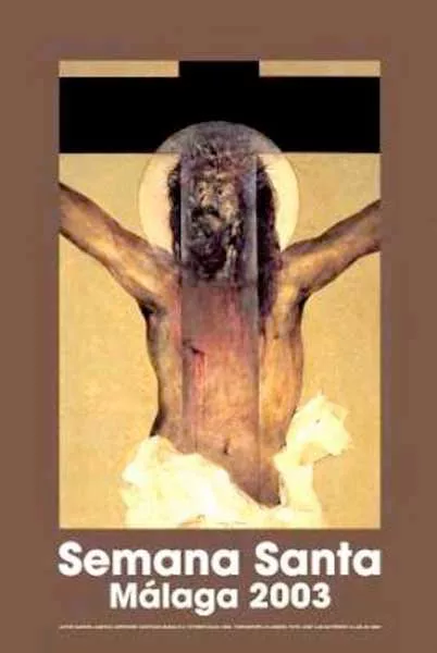 Cartel de la Semana Santa de Málaga de 2003