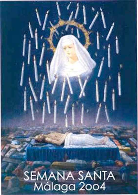 Cartel de la Semana Santa de Málaga de 2004