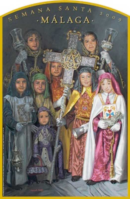 Cartel de la Semana Santa de Málaga de 2009