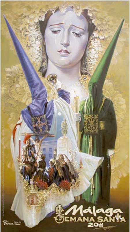 Cartel de la Semana Santa de Málaga de 2011